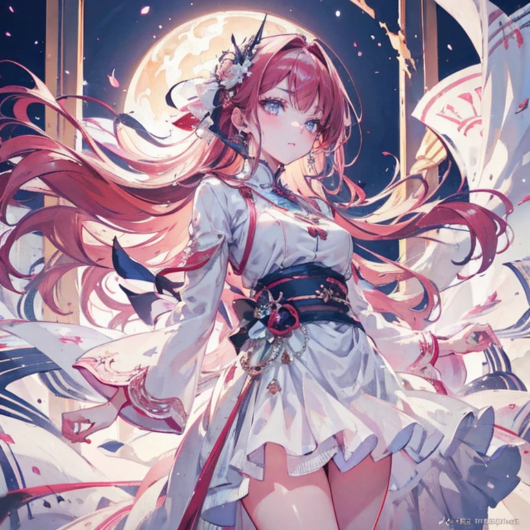Anime Waifu beautiful detailed eyes, beautiful detailed lips, extremely detailed eyes and face, longeyelashes, 1girl, sensual, young woman, medium breasts, beautiful feminine face, nice thighs, slim, sexy, erotic, beautiful clothes, perfect body, cinematic lighting and framing, (best quality,4k,8k,highres,masterpiece:1.2),ultra-detailed,digital painting,portrait,glamorous,highly detailed,soft lighting,warm color tones masterpiece, High resolution, perfect face, Japan beauties, 30 years old, beautiful face, white background, high school student, skirt, embarrassed look, look at the camera, (top quality eyes), detailed texture, Look at me, Married woman, cool women, ((high resolution eyes)), hentai, from below angle