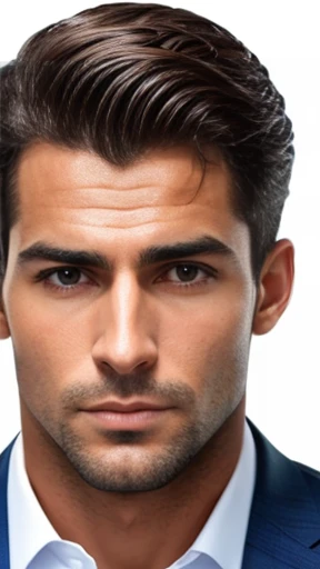  handsome Abravanel man focus on face 