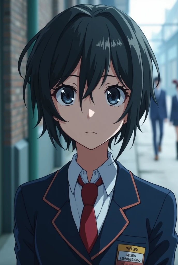 Screenshot of a age girl who is a student of jujutsu kaisen