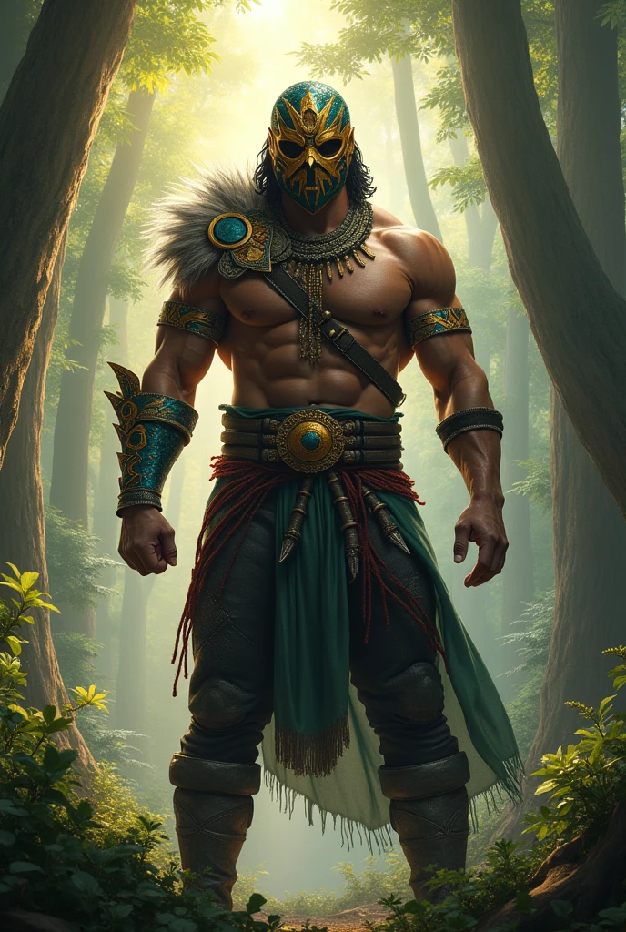 Rey Mysterio forest warrior Game of Thrones style