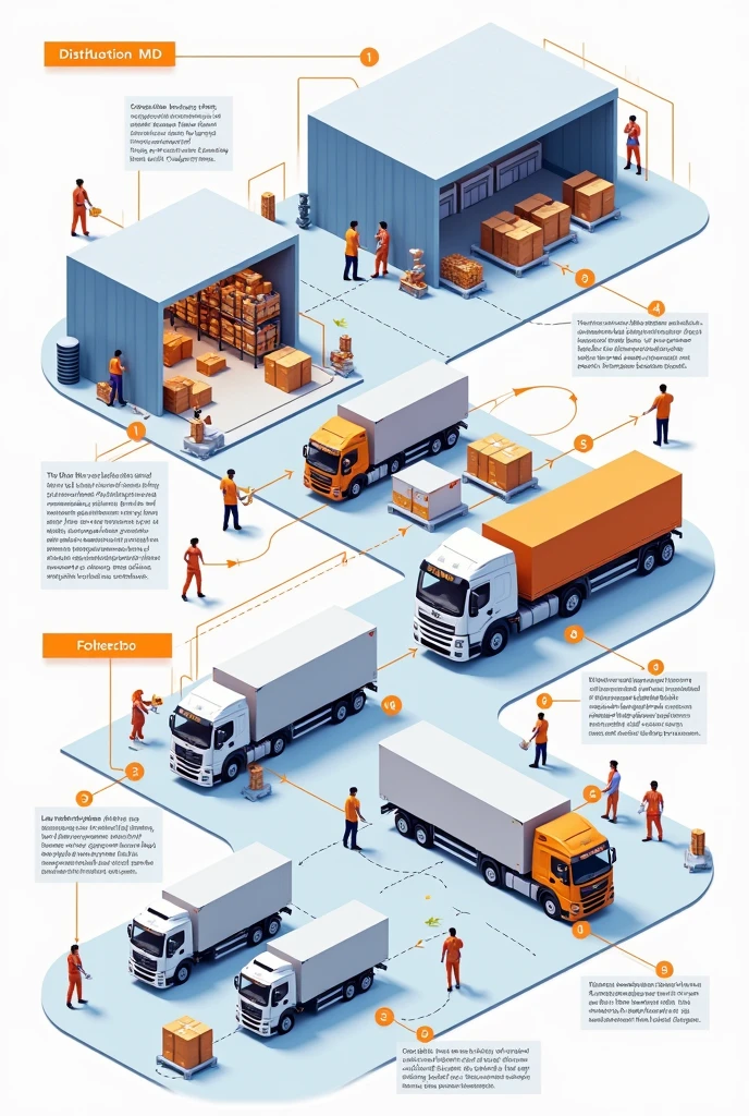 DISTRIBUTION ACTIVITIES OF A COMPANY, ALL ACTIVITIES STEP BY STEP, THE COMPANY IS CALLED CAPSULIP S.A. with texts in each activity explaining it