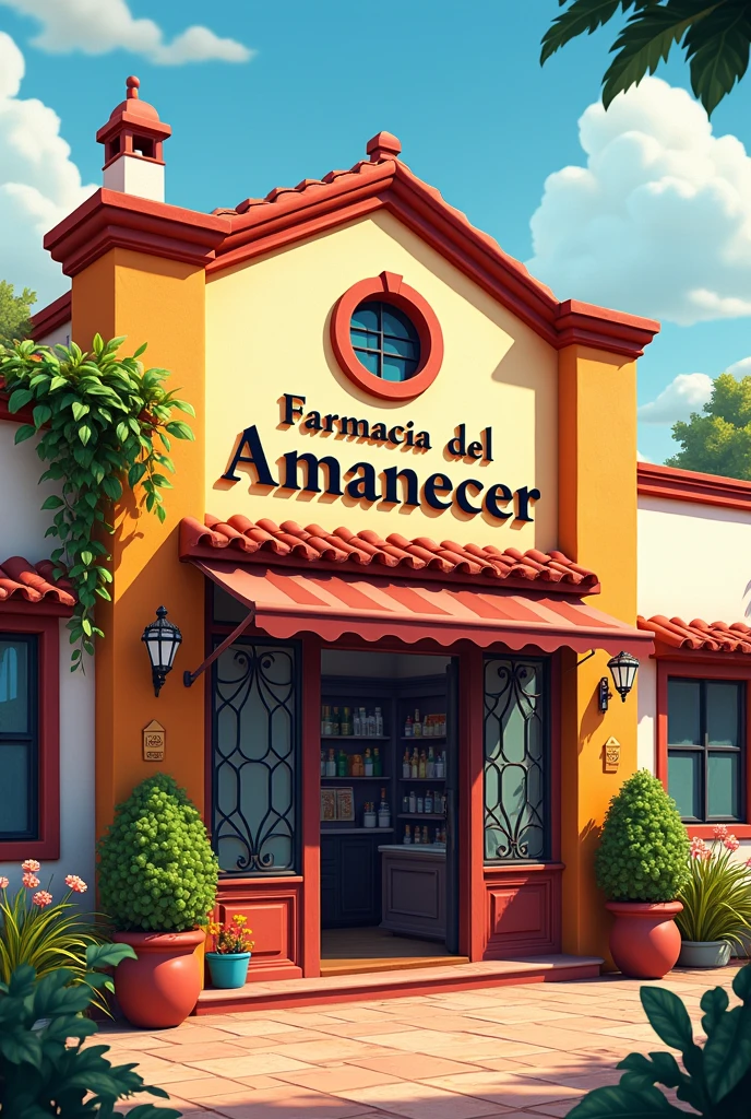 Dawn Pharmacy in Spanish, Logo