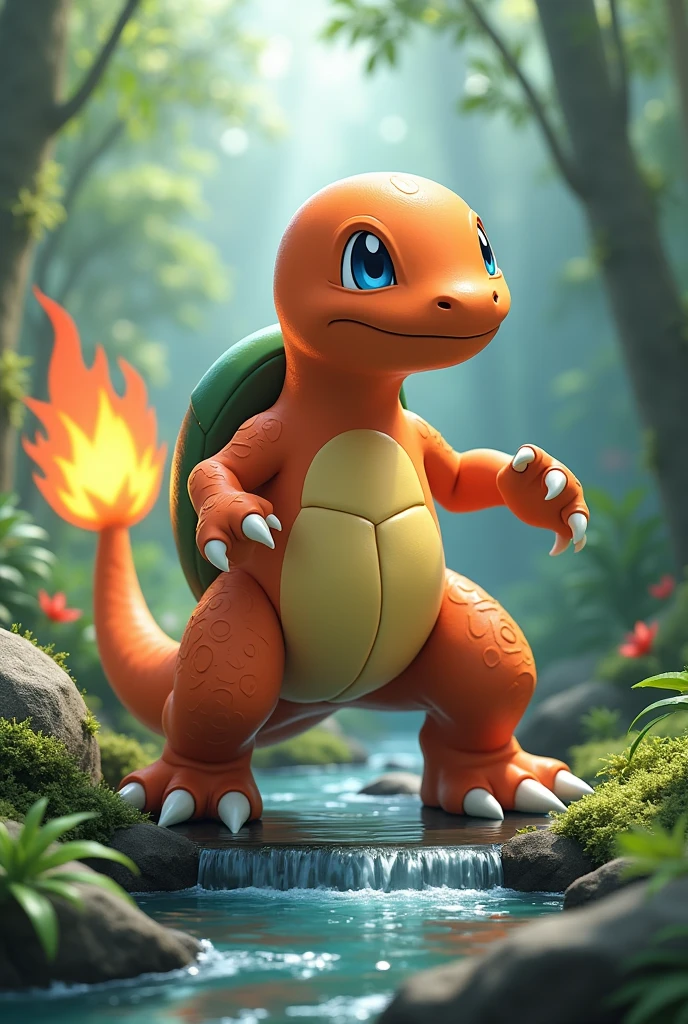 a fusion of pokemon charmander pokemon squirtle
