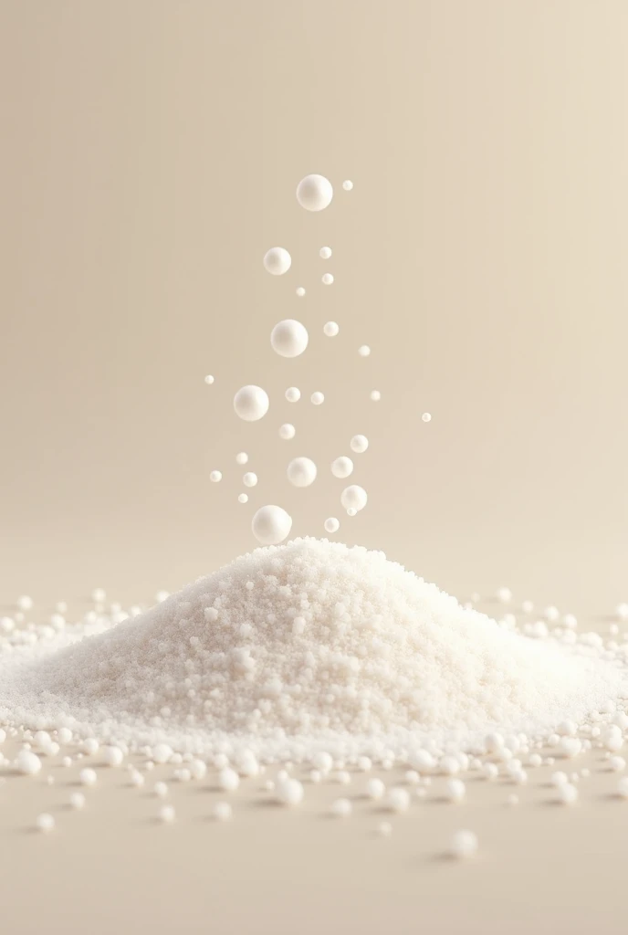 Generates an image of sand mixed with table salt in a homogeneous mixture animated image not so detailed
