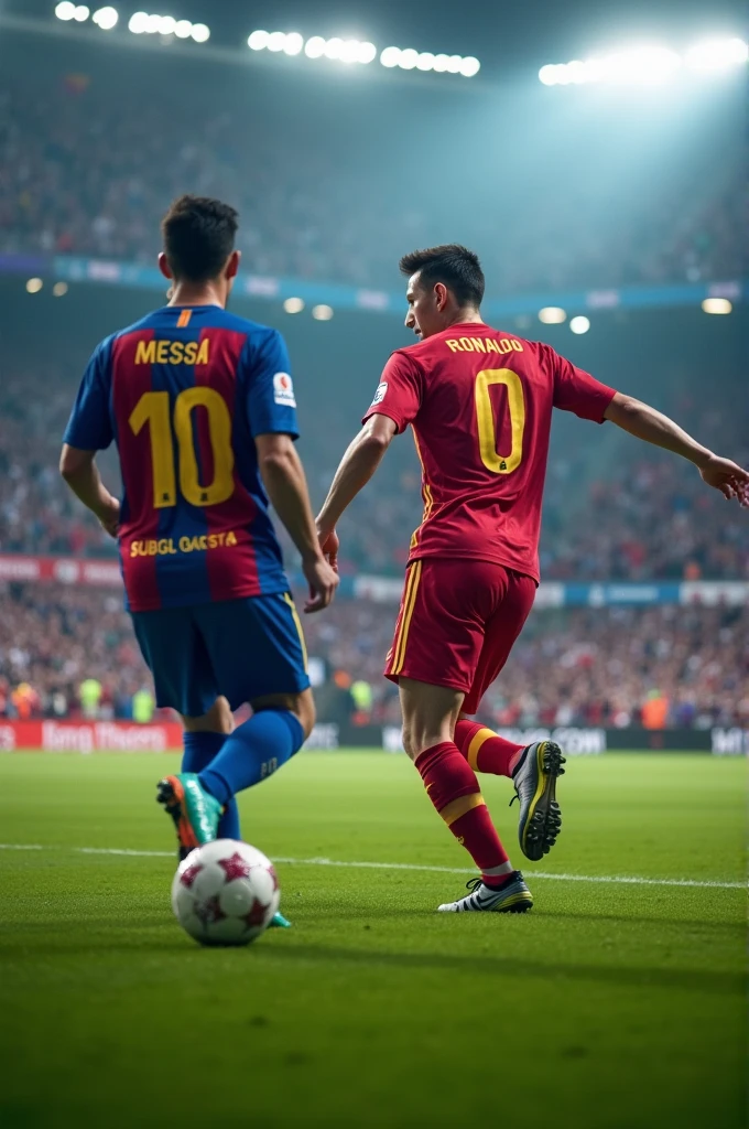 Make Messi beat Cristiano Ronaldo