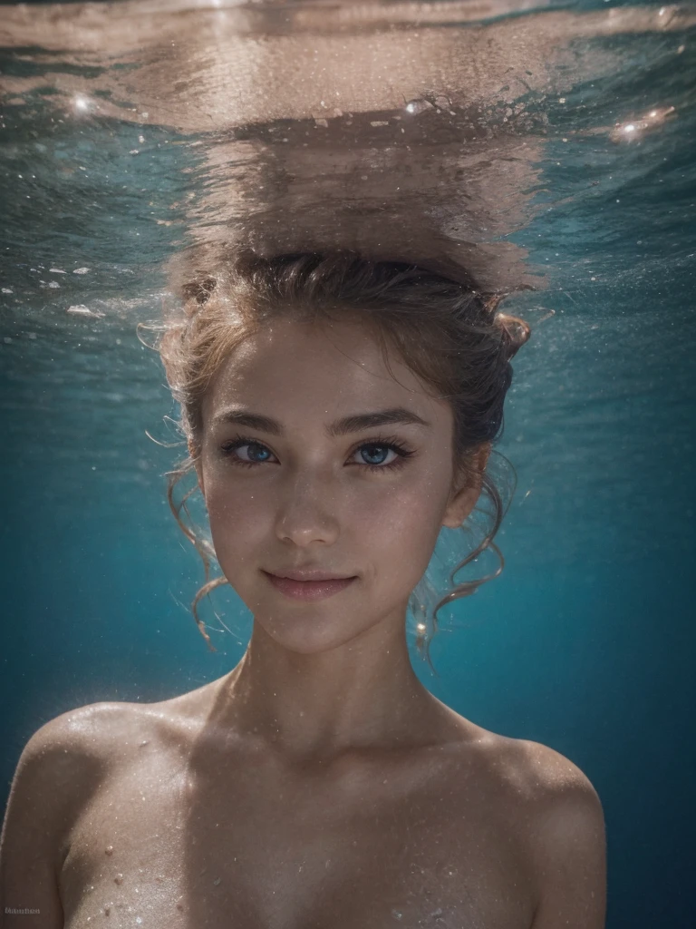 Slow-deep-processes Quality-Images focused, base Top-5-stars, Generate rating-score>98 ai-Criteria, seduction sexy Model body posture, persuasive sweetness aggressive, Demonic Worship, anti-god, water-Devil servant, Fire-Satan-slave, hormone-drugged-peak, demonic Aura, Slavary pose on the ground, leg spread, hands behide the back,
1st priority breasts(J40)-Shape-components-structure-focused, Elegant impression on the chests nipples, Evidence of sexy features, natural young breast-J40 drop-shape, nice-areola-shadow, breasts clear shape ,
2nd priority extreme-thinning-epidermis transparent clothing,
3rd priority face-components,
4th priority resources on turquoise-blue-Eye-iris-pupil,
Low priorities and low qualities on others objects,
J40-24-35 firmed body, height-175cm weight-58kg, young-vagina-labia-shape-shadow,
Long Hair Hazel white Gold light-brown, rich Body Quality, 1girl, Solo,
All Wet-Pajamas from WaterSplash, skin-underwear, pure bright-color-white-Pajamas short-Tulip-Organza-1.layer-Skirt, epidermis Thin, see-through , fabric-transparent,
bright round wide big eye x1.08, detailed eye, high quality moist eye, large clear pupil , Light-lighting-high-definition-eyes, big-light-glowing-eye,
Body arouse tighten, face-blush, anglic glow skin, high Dopamine hypersexuality,
young , no face wrinkle , natural balanced tight v-face , ulthera sharp shape face, thin asean lip, happy-shy-smile,
Under water cave, Lava light, night time,
In the heavy-windy-meteo-strom, real fire sparkling splashing , red moon shadow Lightning,
bokeh swirl background, look at camera, front face focused, Looking stare to viewer, half-body down to hip image,Depth Of Field,,