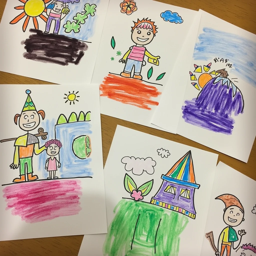 Kindergarteners receive praise from around the world for their illustrations