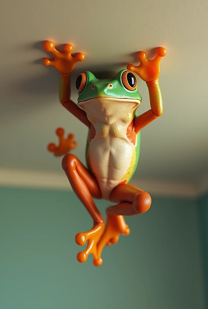 frog on the ceiling