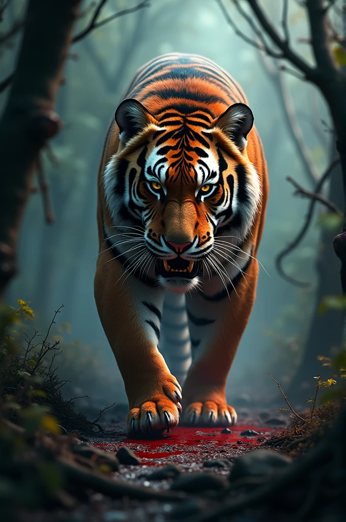 Bloody tiger