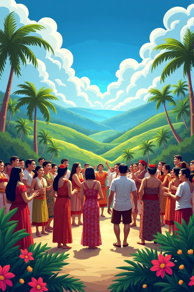 Generate a simple picture about Buwan ng wika