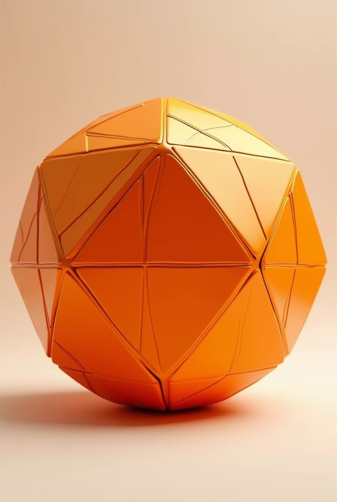 Give me an orange in architectural concept