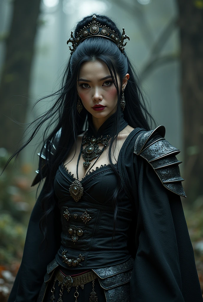 Japanese warrior princess gone goth.