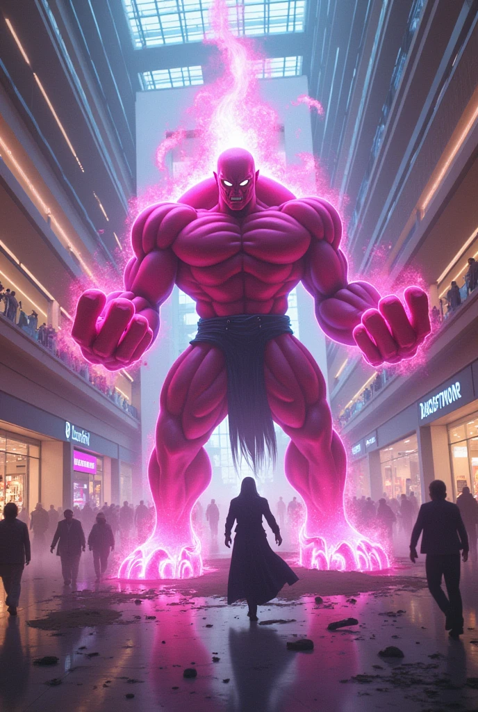 majin boo defeated in the mall