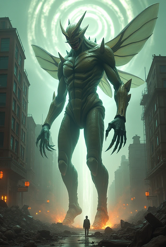 Draw the monster Baltan from the Japanese special effects Ultraman。