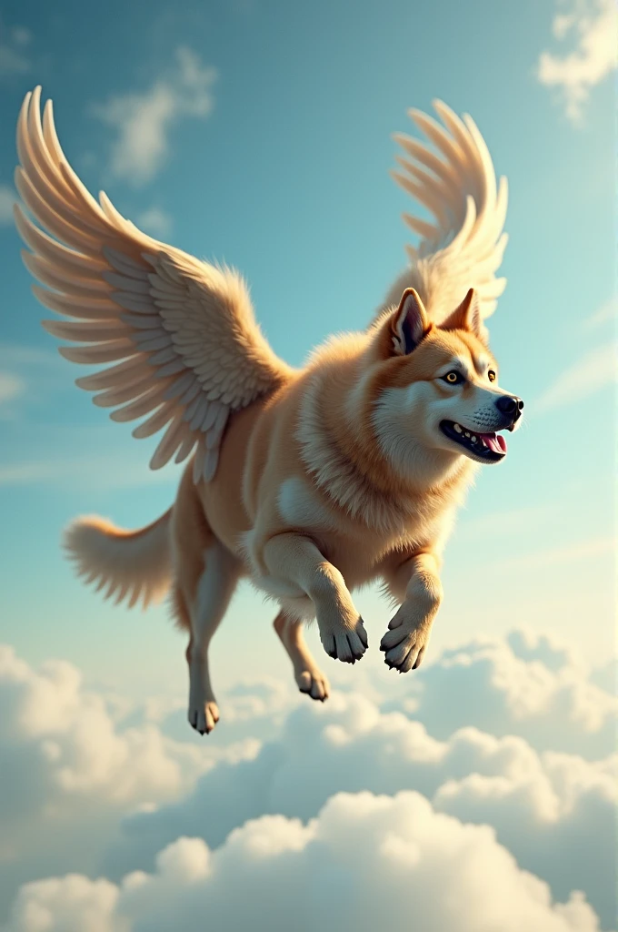 Flying dog
