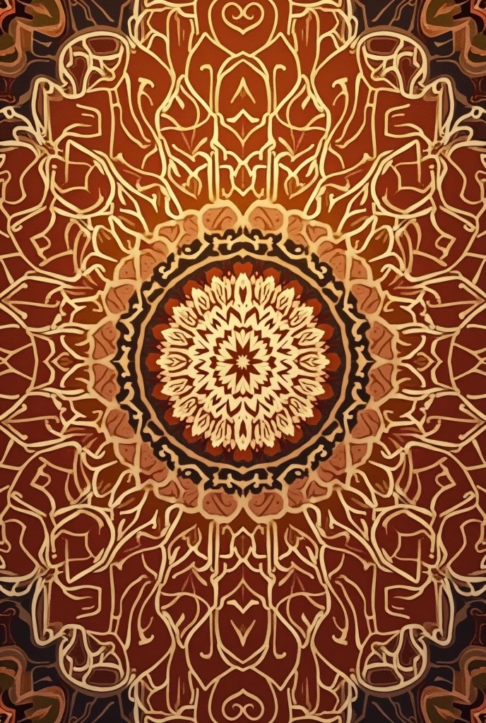 Make me a batik design with an easy pattern