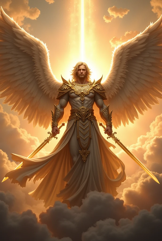 Archangel Michael with his sword and great power