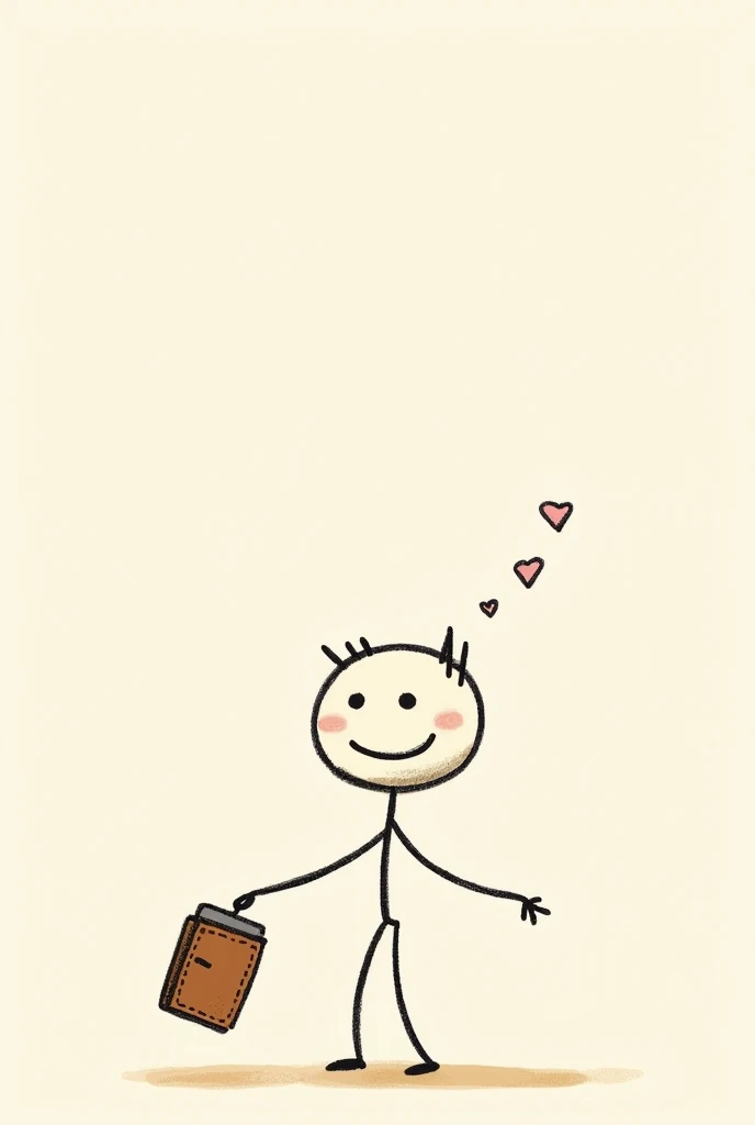 
Table 4: The person who lost the wallet is grateful. The character smiles while thinking: "Doing the right thing feels good."
(Stick Figure Drawings)