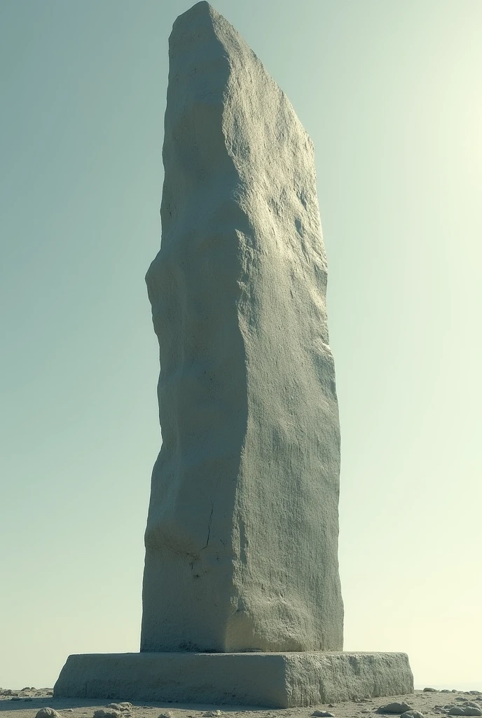 Make an image like the first one but without the , only with the stone