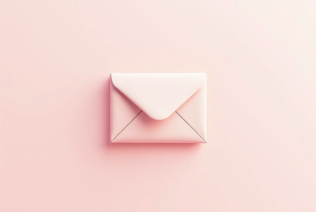 an envelope icon for letters
and it’s color is like light pink
Heartfelt letters