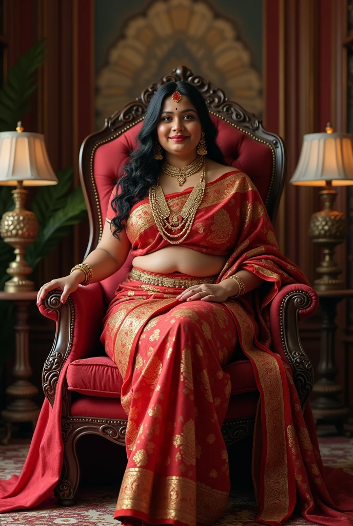 6 ft big breasted average beautiful sri lanakan wealthy age 25 girl in maharani dress. Wearing Academic regalia.well educated.sit in chair massive big boobs, big butt,slim stomach