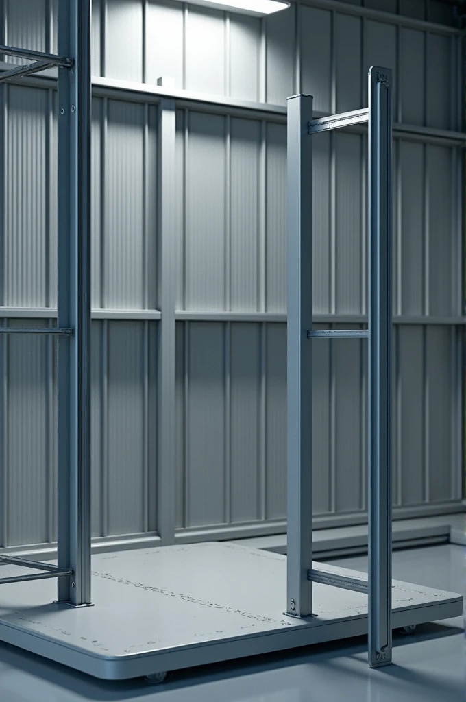 Can you show me a quarter separator in metal structure?
