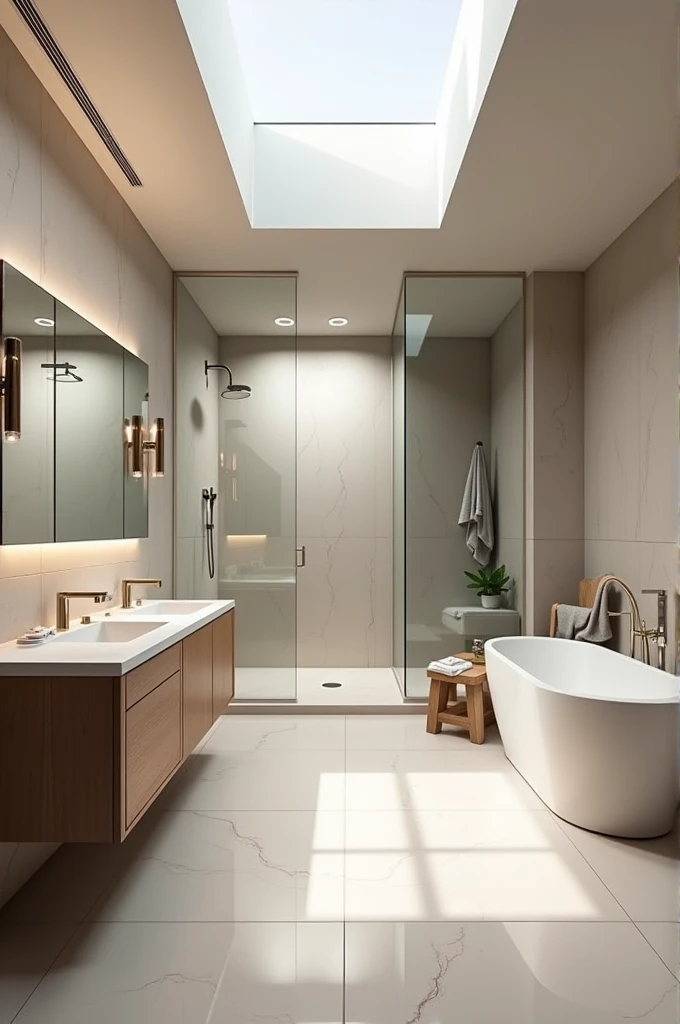 An elegant bathroom but not so much