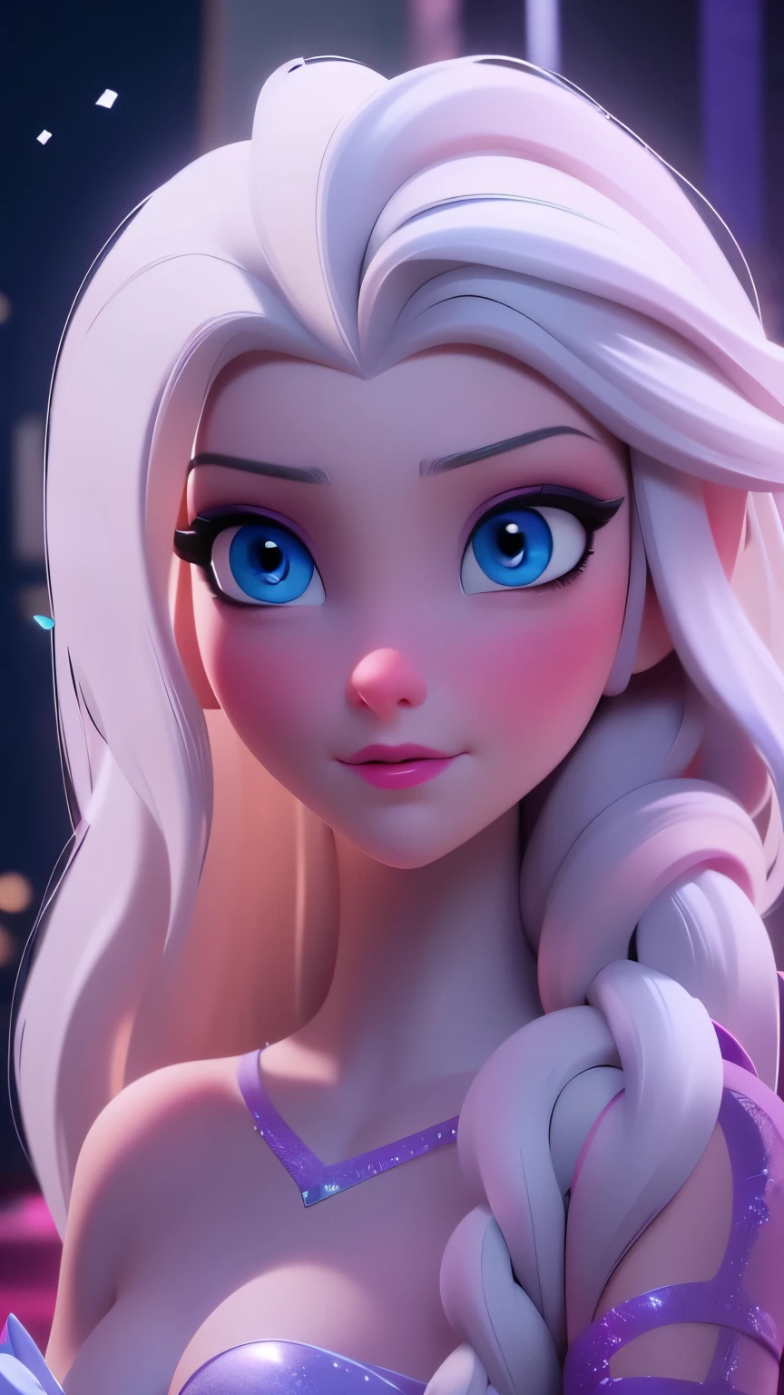 Elsa, (perky breasts), (((small breasts))), smirk:1.2, beautiful blue eyes, (perfect iris’s), depth of colour to her eyes, blonde hair, long hair, braid, full lips, blush, naked, she is showing her vagina, depth of field, bokeh, (special attention to skin detail: 1.2), masterpiece, best quality, ultra-detailed, ultra-HD, photorealistic, cinematic, ((mid camera shot)), sensual pose, alluring, nipples:1.4, looking up at camera, closeup on her face, her cheeks are blushed, 2, she is on her knees, eye contact:1.4, high angle:1.5, ((closeup on face)), perfect face, (((visible breasts))) bokeh everything other than her perfect face, location is Arendelle in winter, ice castle