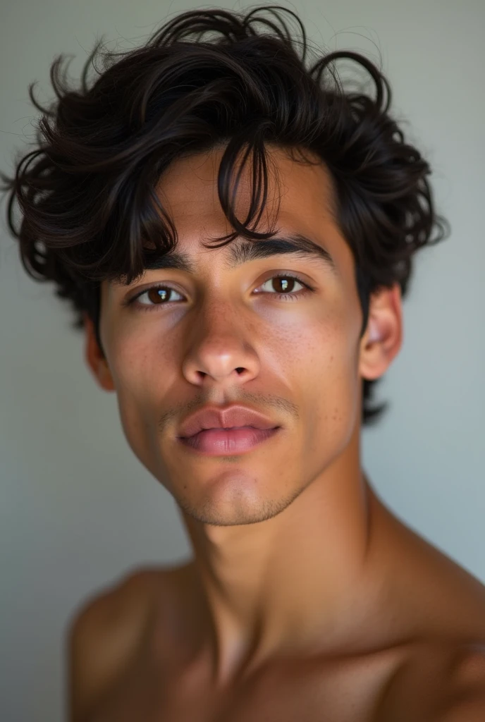 Photograph of a young man of Spanish American Creole ethnicity 