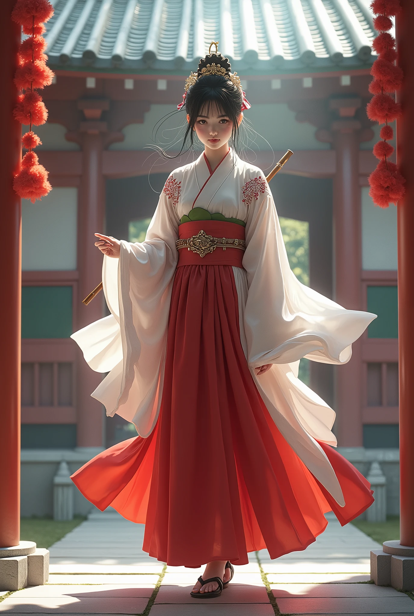 Beautiful Shrine Maiden