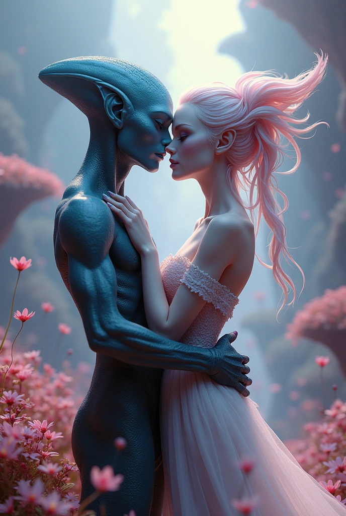 With you a human mate from an alien
