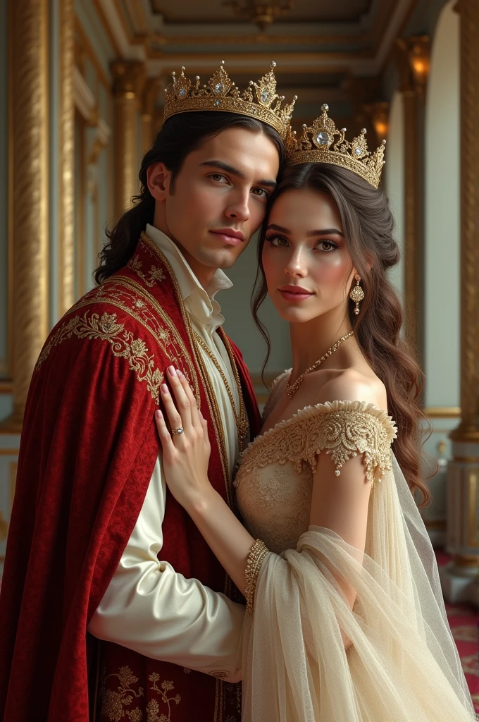 Image of king and queen of beauty 