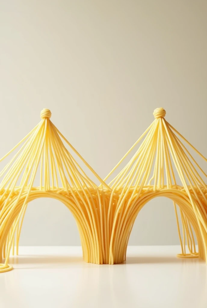 Build a very simple uncooked spaghetti bridge physics project