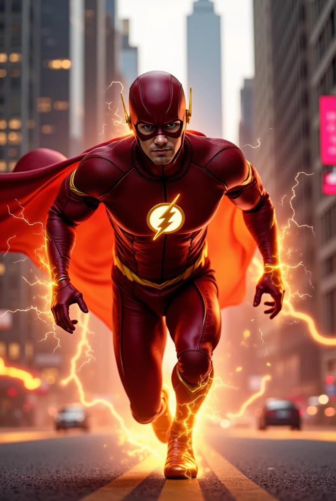 Create a speedster from the cw show the flash as reference