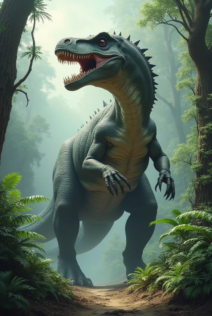 Me with a dinosaur