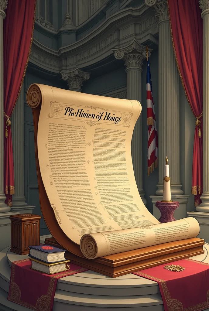 Here is a good drawing of the topic of the political constitution to draw easy