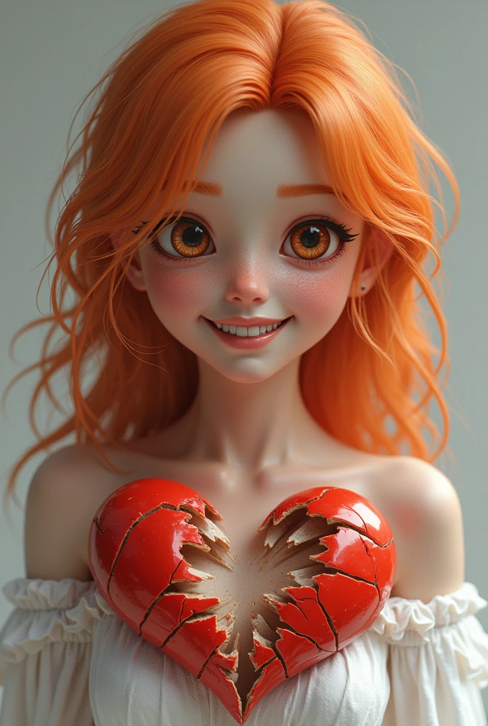 1girl in(((Laughing)))、Reaching the climax:1.３, short-cut、masutepiece、Bottoms are randomly generated、（ Skeleton illustration printed shirt ）、red and dense hair、Red GI Cut、Background bokeh:1.5