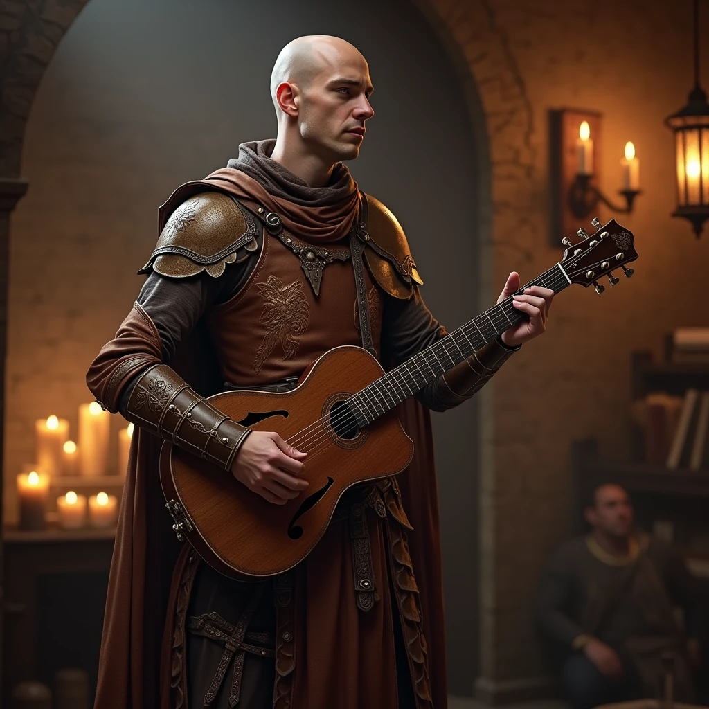leather armor bard
