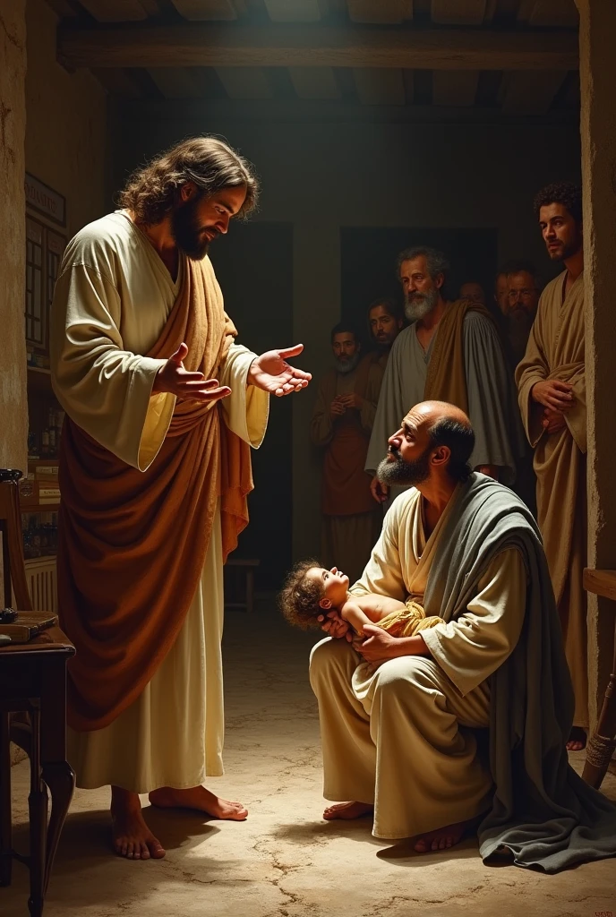 Jesus healing Jairo&#39;s daughter
