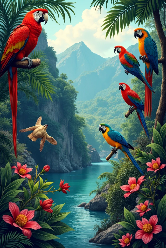 A cover that represents how megadiverse Peru is 