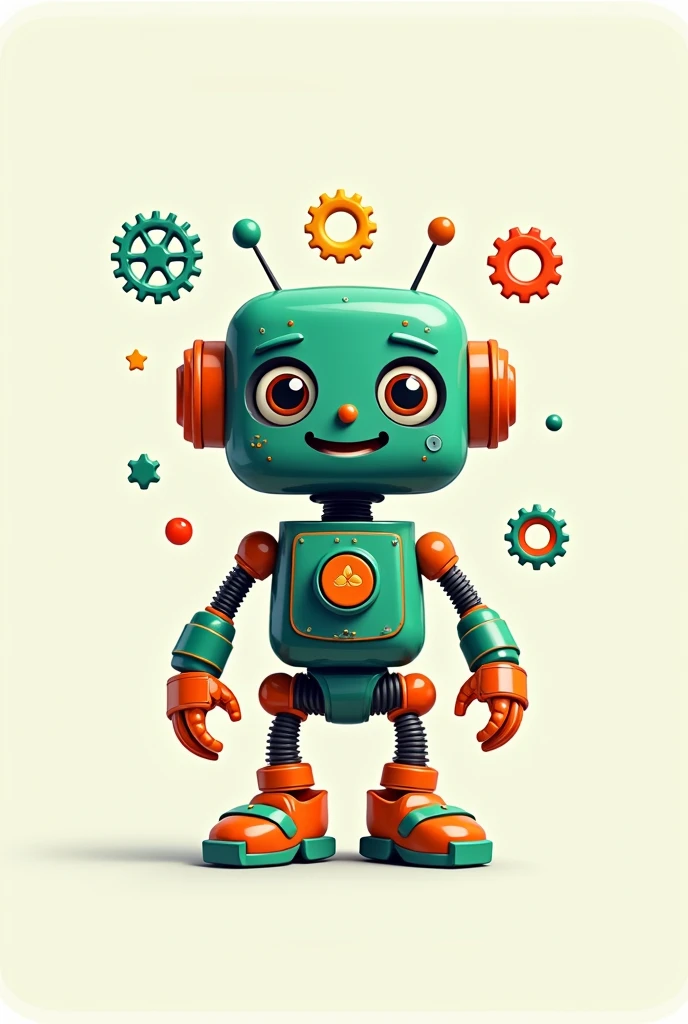A logo for a company that makes toys using recycled materials.