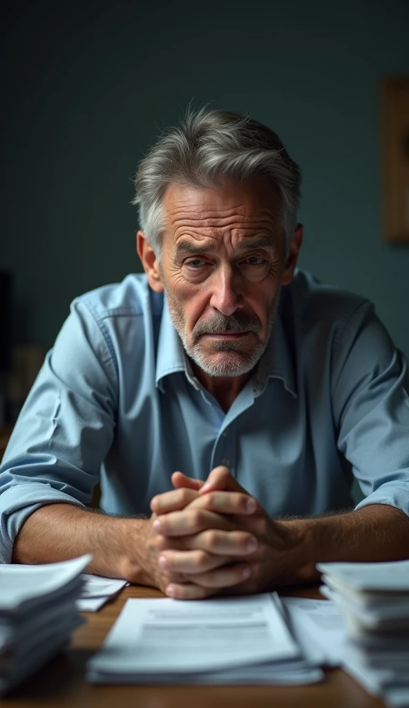 Man worried about debts