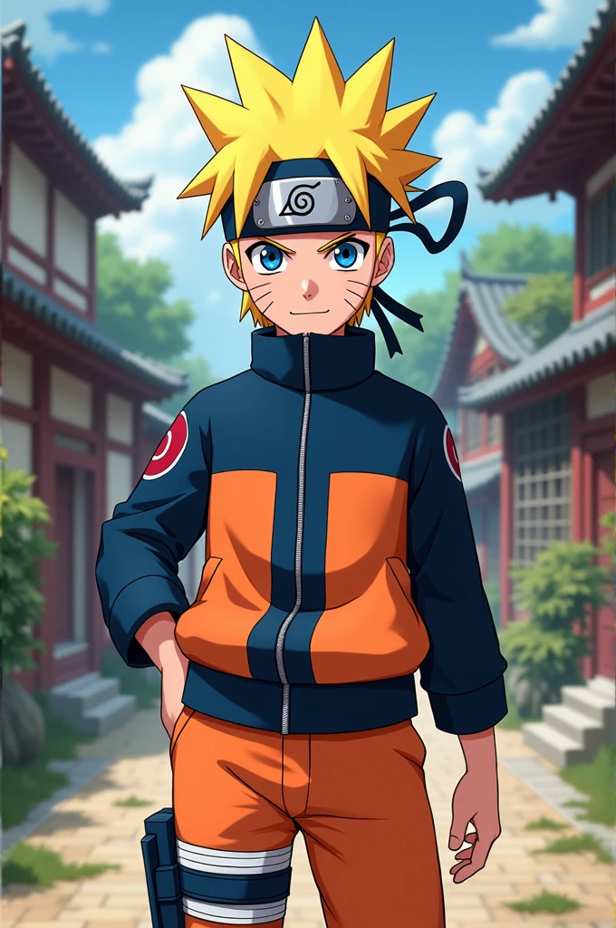 Make a blonde Naruto character