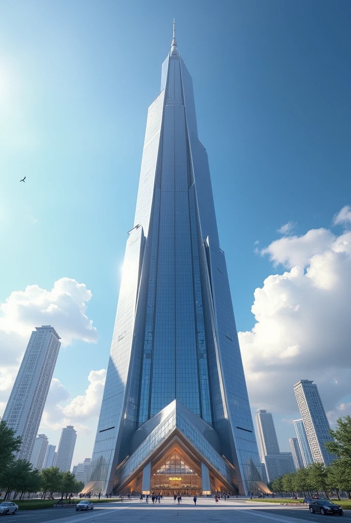Architectural image that symbolizes achieving a goal
