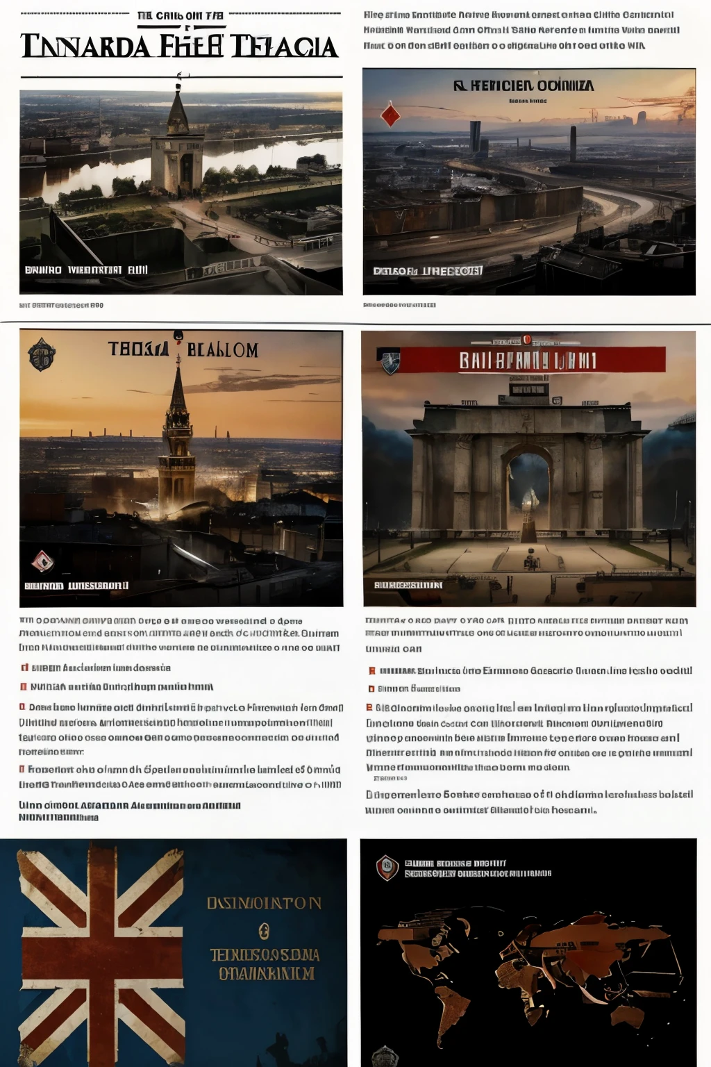 the first World War, also known as the Great War, It was developed between 1914 and 1918. It began with the assassination of Archduke Franz Ferdinand of Austria, which triggered a series of military alliances and conflicts in Europe. Two large blocks faced each other: The Triple Alliance (Germany, Austria-Hungary and Italy) and the Triple Entente (France, United Kingdom and Russia).
The conflict was characterized by brutal trench warfare and new warfare technologies., like tanks, airplanes and chemical weapons. In 1917, The United States joined the war on the side of the Entente, while Russia withdrew after the Bolshevik Revolution.
The war ended on November 11, 1918 with an armistice.. The Treaty of Versailles, signed in 1919, impuso duras sanciones a Germany, redistributed territories and laid the groundwork for future international tensions, directly influencing the outbreak of World War II.