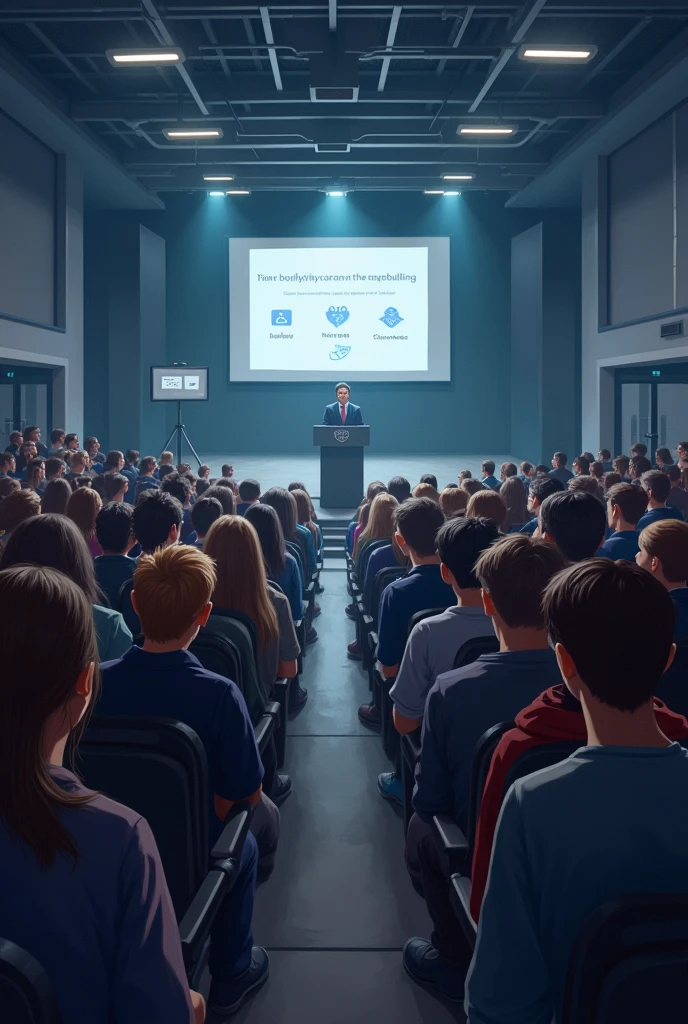 An image representing the SEP conference of the new school year and cyberbullying to draw 