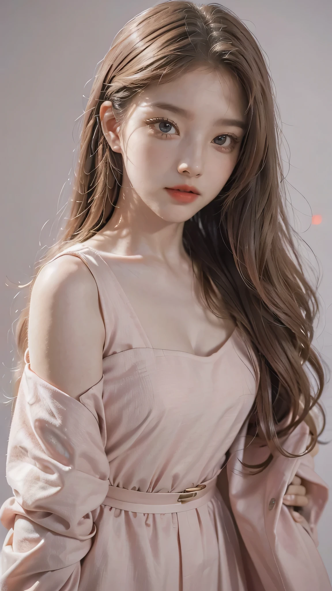 This girl is beautiful,The eyes are bright and alert,The face is delicate,with fair and smooth skin,Warm and charming smile。Her figure is well proportioned and graceful,Dress appropriately and stylishly。In short,She is a heart-warming beautiful girl。