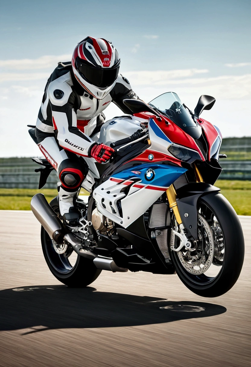 make a sport bike never seen before, make the junction of the S1000rr (bmw), Panigale V4(ducati), CB1000rr (sling) it's Ninja H2R (kawasaki)