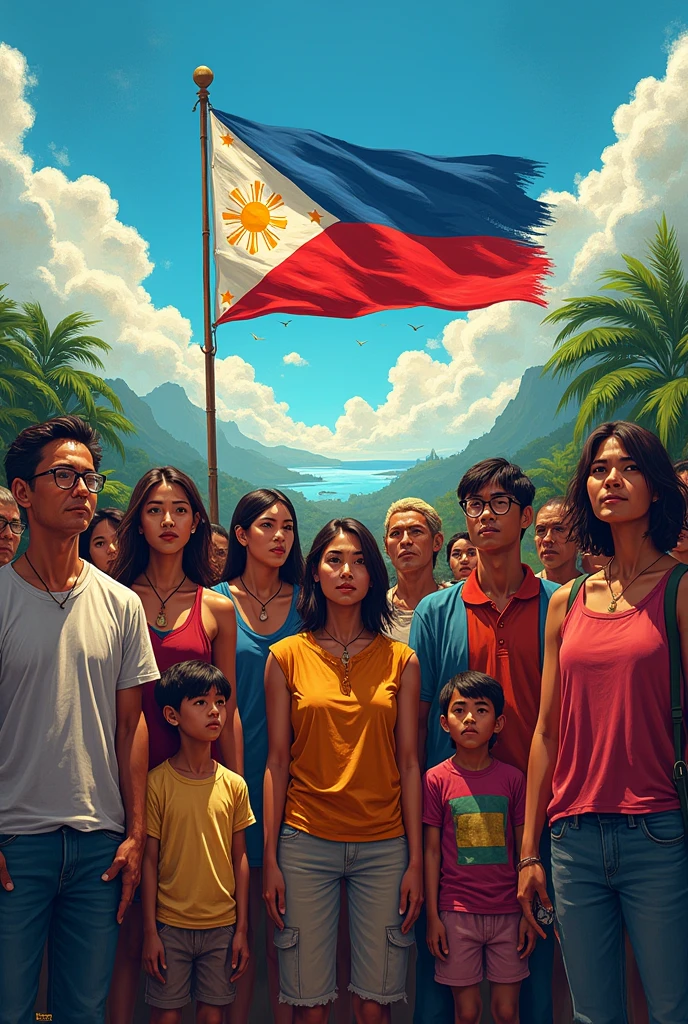 

generate and image theme: Filipinoes freedom