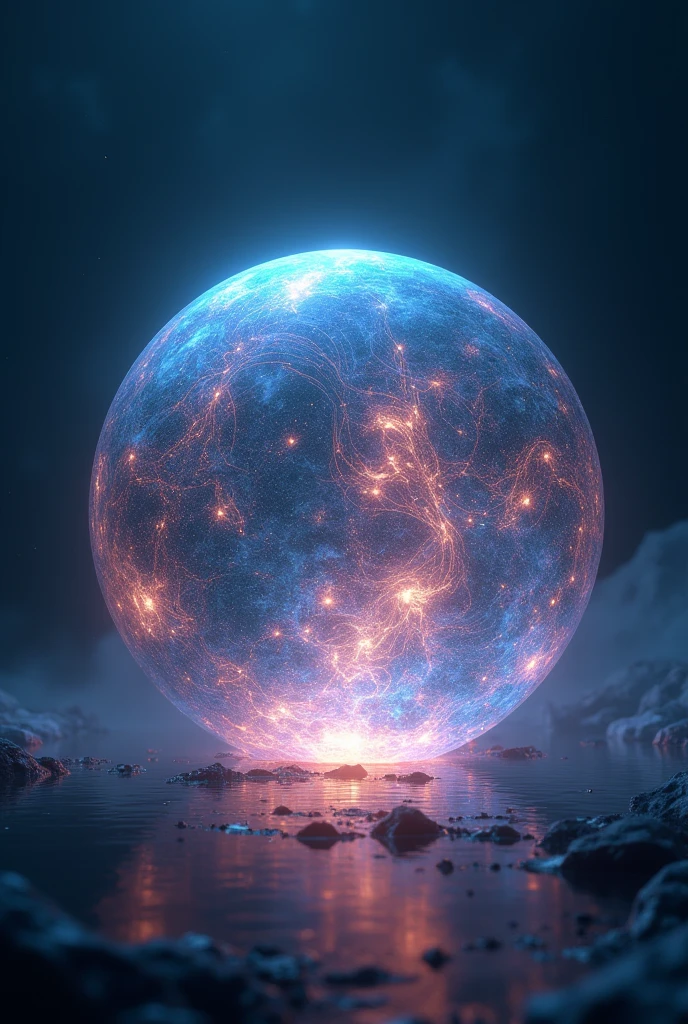Glowing world 🌎 globe